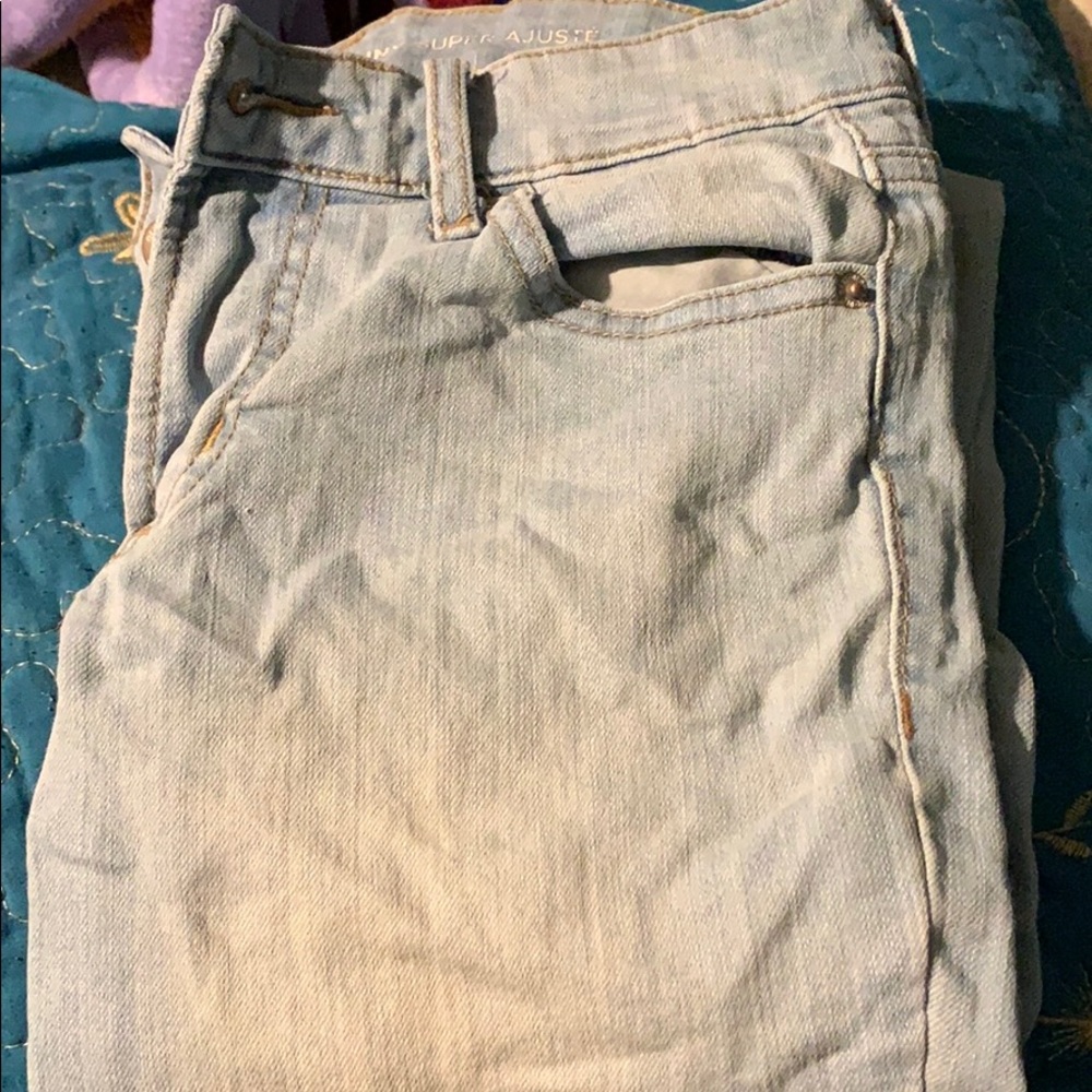 Old navy light wash jeans
